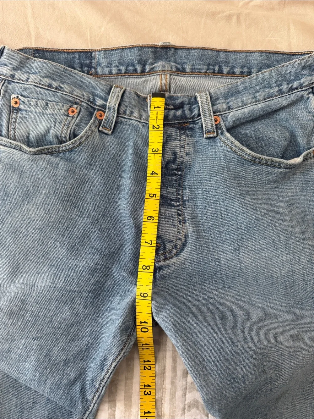 Levi’s 501 Classic Light Blue Jeans